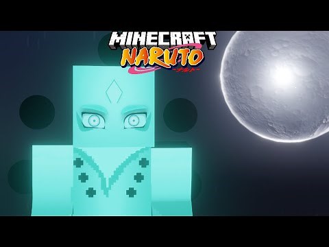 Unlocking TENSEIGAN CHAKRA MODE in Naruto Minecraft