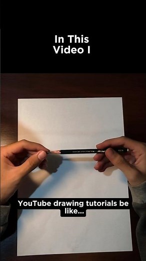 How every YouTube drawing tutorial feels... 💀