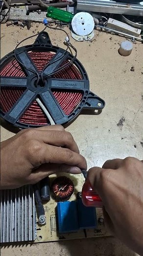 Best way to install Induction cooker's coil.