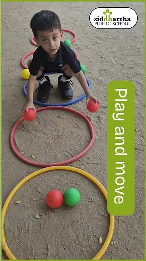 Nursery Gross Motor Activity | Fun Learning Through Play at Siddhartha Public School