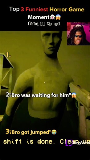 Top 3 Funniest Horror Game Moments 💀 ( BRO WAS WAITING 😭)