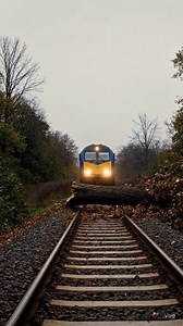 111K views · 332 reactions | Fallen tree hit by high speed train #locomotive | S Railfans | Facebook