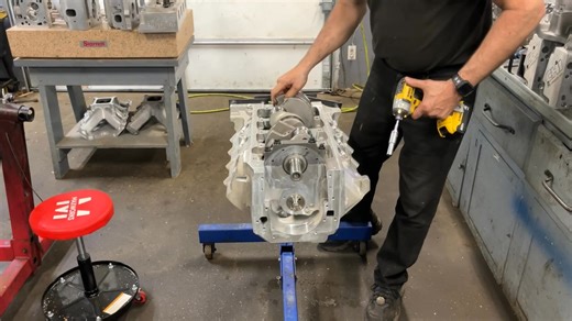 8.8K views · 191 reactions | Cleveland Engine Assembly, Part 4: Crank, Rear Main Seal, Main Caps •Crankshaft Install •Putting in the rear main seal •Putting on main caps •Titus Performance Cleveland Block, Made in USA, 500 cubic inch potential #cleveland #351cleveland #SBF #smallblockford #enginebuild #streetracing #dragracing #draganddrive #sickweek #dirttrackracing #classiccars #classicrebuild | Titus Performance | Facebook