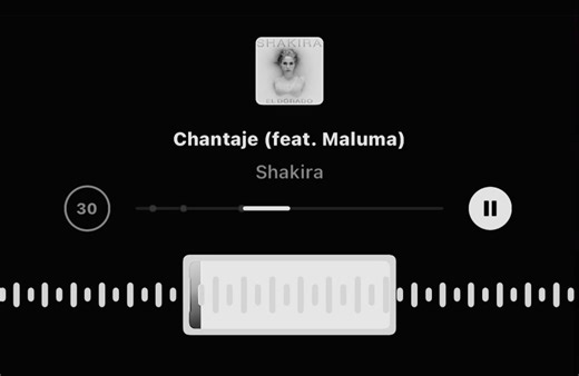 Shakira - Chantaje Official Audio