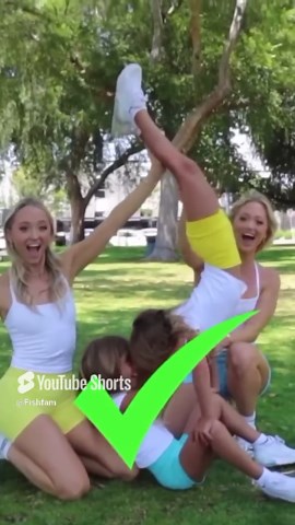 Learning acro tricks from the pros with the twins