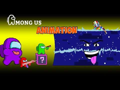 [어몽어스 Among Us] Kick a Lucky Block or Escape Tsunami Roblox Memes - AMONG US FUNNY ANIMATION