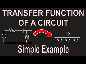 Finding the Transfer Function of a Circuit (Simple Example)