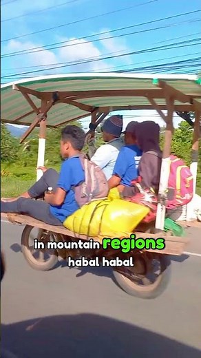 Habal-Habal: The Lifeline of the Philippine Mountains #philippines #transport #travel #tourism