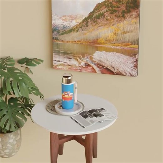 500ml "Romantic Wild" Steel Lid Bullet Insulation Cup