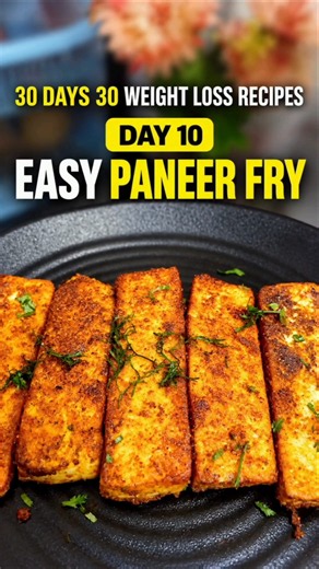 Easy Paneer Fry for Weight Loss | 5-Minute High Protein Recipe | Paneer recipes | Ann Stephanie