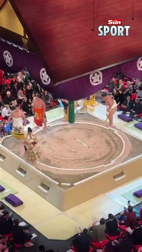 181K views · 4.5K reactions | Sumo wrestlers share special moment at historic event at Royal Albert Hall  | Sun Sport | Facebook