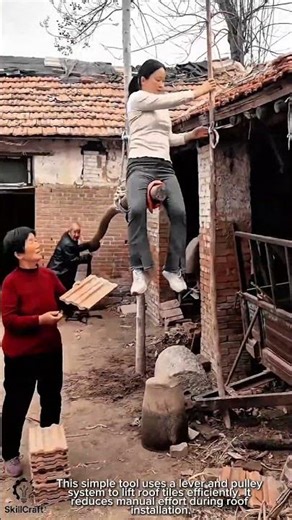 Roof Tile Lifting Work Tool for Efficient Installation #worktool