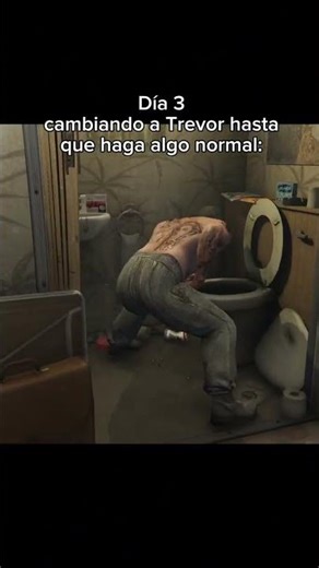 Día 3 Cambiando a TREVOR hasta que esté haciendo algo normal en GTA 5 #gta5 #gtav #gta