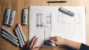 I.D. SKETCHING & MARKER RENDERING - Begüm Tomruk