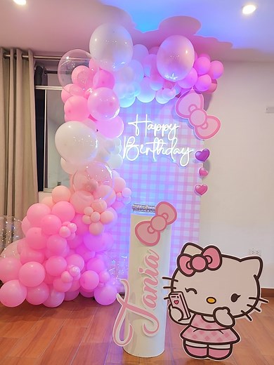 Hello Kitty Birthday Decoration Ideas