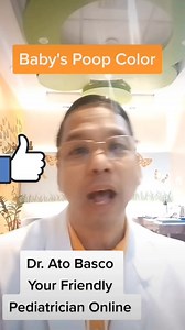 8K views · 500 reactions | Doc color green poop ni baby, ano po ito? Mga Payo ni Doc Dr. Ato Basco Your Friendly Pediatrician Online Like it? Share it? Say Thanks with STARS fb.com/stars | Dr. Ato Basco Your Friendly Pediatrician Online | Facebook