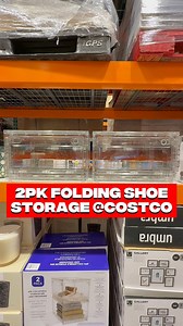 Costco is making space-saving easy with this 2-pack of collapsible storage bins for just $34.99. Sturdy enough to hold just about anything, yet foldable when not in use—these bins are perfect for keeping your space neat. And they’re easy to carry too! Share with your favorite organizing buddy! @costco #CostcoFinds #CostcoWonders #StorageSolutions #HomeOrganization #SmartStorage #FoldingBins #CostcoDeals #GetOrganized #CollapsibleBins #DeclutterYourHome | Costco Wonders
