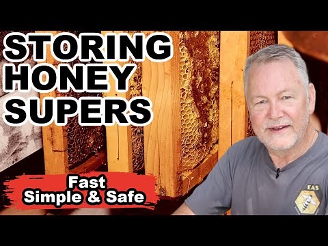 Beekeeping: How To Store Honey Supers Over Winter
