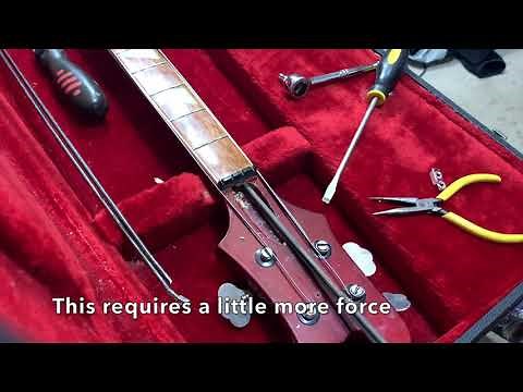 Rickenbacker 4001 Truss Rod -Part 1