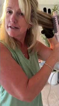Straighten or get blowout look with this steam brush