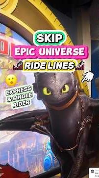 SKIP Long Lines @ Epic Universe! 😮🎢(Universal Express Passes & Single Rider Lines)