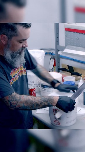 2.4K views · 89 reactions | Discharge print on the ROQ E Self-Contained Auto Screen Printing Press with Avient @specialtyinks Aquarius Inks at @madelab.io’s WB camp! By utilizing 5% ZFS to activate the base, we initiate the discharge process and then contain the outgassing under a lid to ensure full chemical development. Once activated, the ink is ready for this four-color wet-on-wet print, demonstrating the smoothness and efficiency achievable with discharge printing. | ROQ.US | Facebook