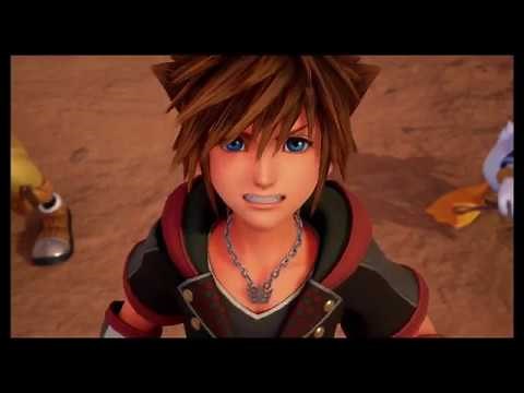 Kingdom Hearts 3 - Keyblade Graveyard: Ephemer "Need Some Help?" Demon Tide Sequence (2019)