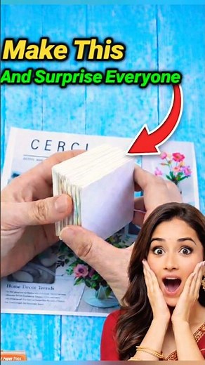 Easy Origami Magic Cube Spiral | FUN FIDGET TOY | Paper ANTISTRESS Transformer #shorts #origami #diy