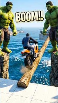 SPIDER-MAN TRYING GTA BIKE CHALLENGE PART 2