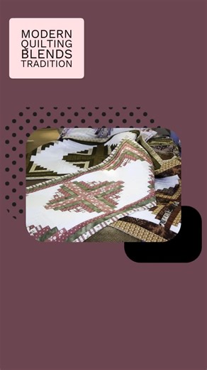 The Quilted Peony LLC on Instagram: "When I first heard the soft hum of the longarm machine, I knew quilting was entering a new era. 🧵 The steady whirr of modern machines shapes each stitch with precision, making edge-to-edge quilting smooth and even. Today’s digital controls let us add custom designs that turn quilts into personal stories, all from a machine. Binding and finishing are neater and stronger too, thanks to technology that keeps every corner perfect. What quilting detail do you che