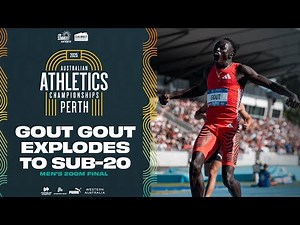 Men's 200m Final | 2025 Australian Athletics Championships