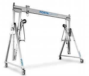 Portable gantry crane aluminium