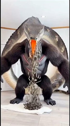 Marvelous Animal funny video 2026 try not to laugh gorilla vs Tanitoboa Anaconda Snake cobra fight