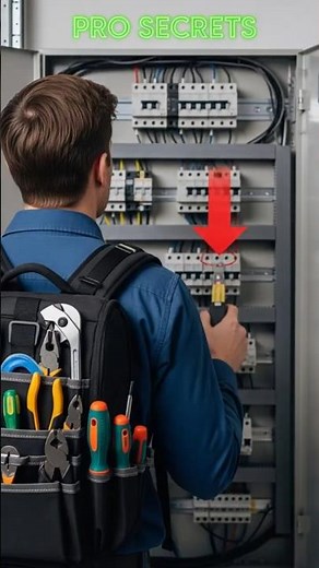 Most Satisfying Industrial Electrical Panel Wiring Ever! ⚡🎨 #shorts