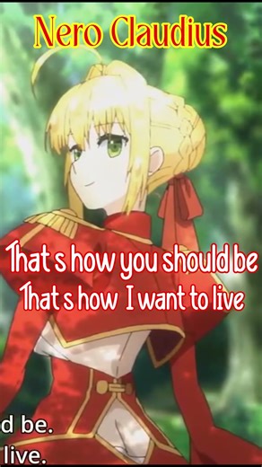 Nero Claudius | Life Advice | Red Saber ~ #anime #fgo #cosplay