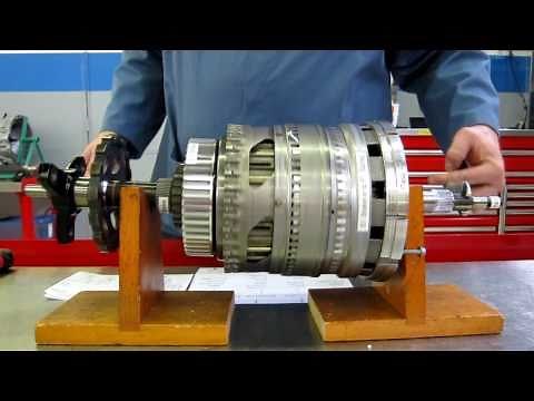 Chrysler NAG1 5-Speed Transmission Power Flow