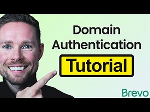 Brevo Domain Authentication - DKIM & DMARC (Step-by-Step Tutorial)