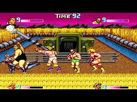 Double Dragon Reloaded Bootleg 4Players Co-Op * WWF Superstars Of Wrestling OpenBOR Cheatrun [021]