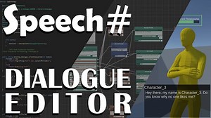 Speech# - Node Base Dialogue Editor   C# Scripting
