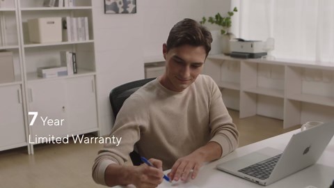 STAPLES Kroy Ergonomic Office Task Chair, Breathable Mesh Swivel Seat & Back, Adjustable Height, Lumbar Support, Black