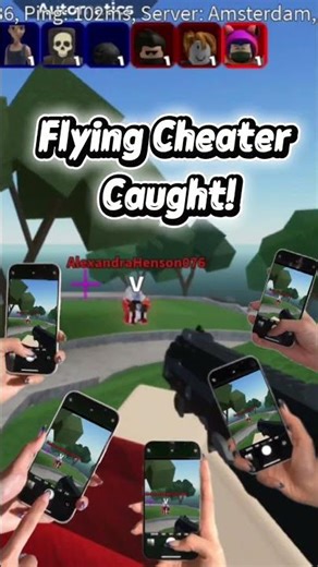 Arsenal Cheater Madness 😂 Roblox