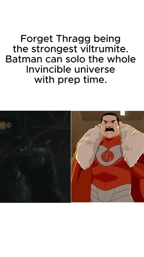 Batman solos invincible universe with prep time | #batman #invincible #thragg