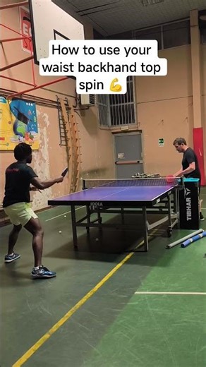How to use wrist backend top spin #tabletennis #pingpong #tabletennistraining