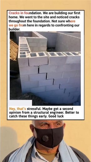 Building Our First Home… Then We Saw Cracks All Over the Foundation 😳 What Do We Do Now?