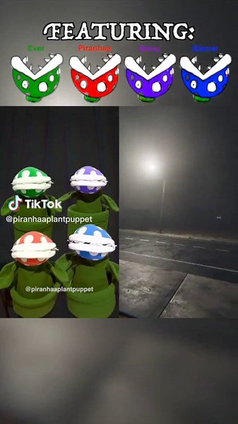 Creepy Puppet Plant from Super Mario Surprise