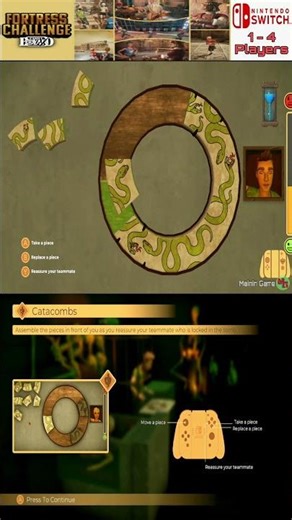 catacombs - Fortress Challenge Fort Boyard minigames - mainin game