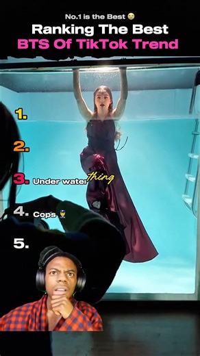 Ranking The Best BTS Of TikTok Trend 3 #shortsviral