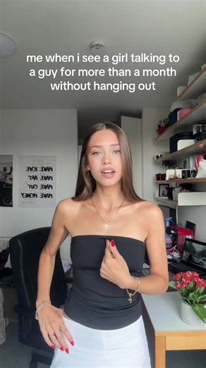 Reaction to 'Girl Talking to a Guy for More Than a Month' Meme