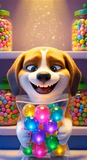 Puppy's Secret Bubble Plan! Watch cute Pup Create a Rainbow Bath. Beagle Paws #shorts #beaglepuppy
