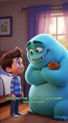 The Friendly Boogeyman 👻💤 #disney #pixar #animated